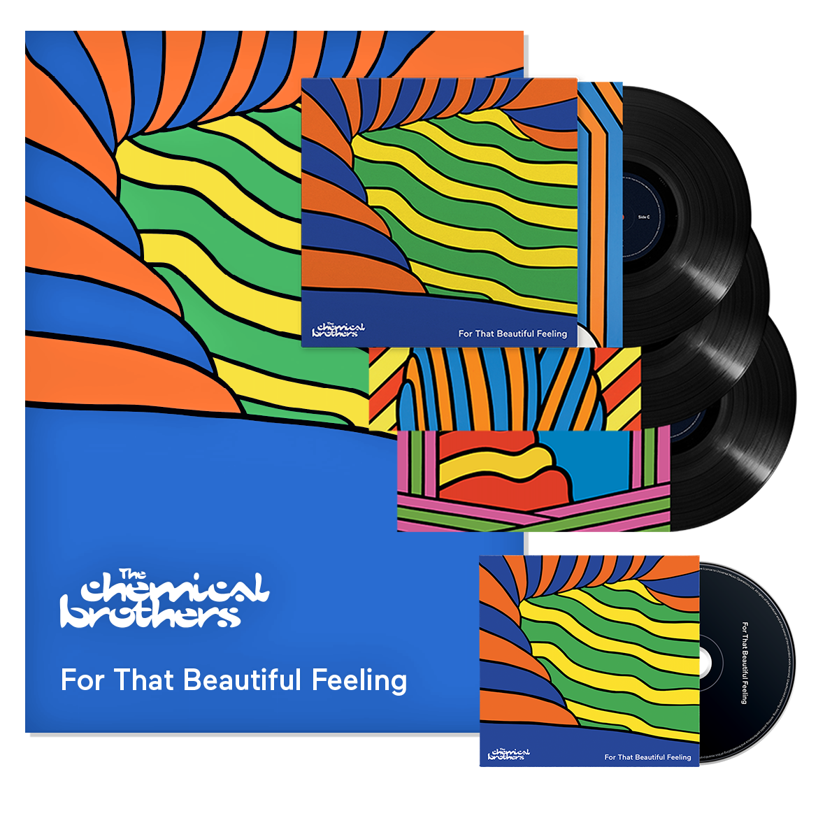 For That Beautiful Feeling 3LP, CD & Numbered Art Print Bundle